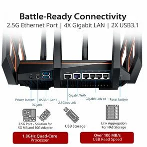 Фото: Wi-Fi Роутер ASUS ROG Rapture GT-AX11000 № 2 | KTC