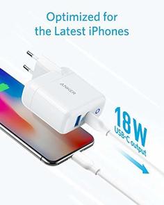 Зарядний пристрій Anker PowerPort 2 2xUSB 30W White (A2321L21)