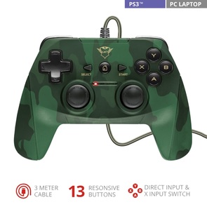 Геймпад Trust GXT 540C Yula Wired Gamepad Camo (23291)