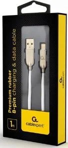 Фото: Кабель Cablexpert AM / Lightning 1m White (CC-USB2R-AMLM-1M-W) № 2 | KTC