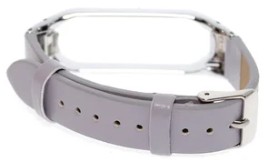 Фото: Ремінець Climber for Xiaomi Mi Band 4 - PU Strap Grey (CBXM406 Grey) № 4 | KTC