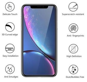 Захисне скло Pitaka для iPhone Xr 3D, Black