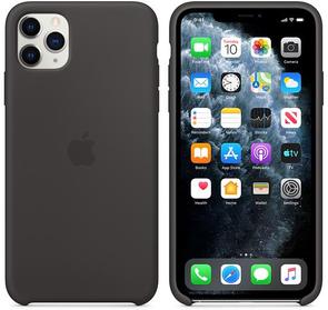 Чохол-накладка Apple для iPhone 11 Pro Max - Silicone Case Black (HCopy)