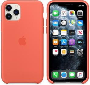 Чохол-накладка Apple для iPhone 11 Pro - Silicone Case Clementine (Orange)