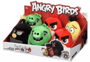 Фото: Ігрова фігурка Jazwares Angry Birds ANB Little Plush Бомб № 3 | KTC