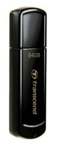 Фото: Флешка USB Transcend JetFlash V350 64GB Black (TS64GJF350) № 2 | KTC