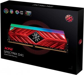 Оперативна пам’ять A-Data XPG Spectrix D41 Red DDR4 16GB AX4U3000316G16-SR41