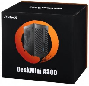 ПК Barebone ASRock DeskMini 300 No CPU / No RAM / No HDD / No ODD / No OS