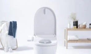 Фото: Розумна кришка для унітаза SmartMi Toilet Cover White (ZNMTG01ZM) № 3 | KTC