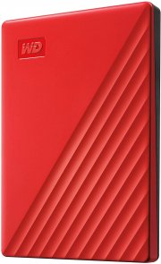 Зовнішній жорсткий диск Western Digital My Passport 2TB WDBYVG0020BRD-WESN Red