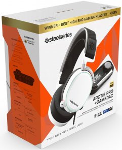 Гарнітура SteelSeries Arctis Pro Plus GameDAC White (61454)