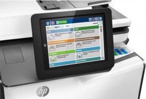 Струменевий кольоровий БФП HP PageWide Enterprise 586dn А4 з Wi-Fi