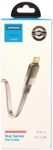 Фото: Кабель JoyRoom S-M360M AM / Micro USB 1m Silver (S-M360M Silver) № 3 | KTC