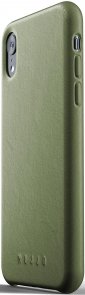 Чохол MUJJO for iPhone XR - Full Leather Olive (MUJJO-CS-105-OL)