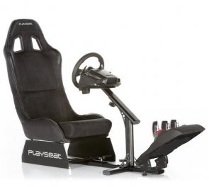 Крісло ігрове Playseat Evolution, з кріпленням для керма та педалей, Alcantara