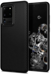 Чохол-накладка Spigen для Samsung Galaxy S20 Ultra - Liquid Air Matte Black