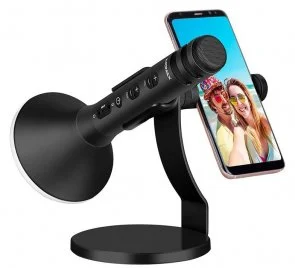 Фото: Караоке мікрофон Momax KMIC PRO BT Black (IM2D) № 2 | KTC