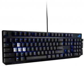 Клавіатура, Asus ROG Strix Scope Cherry MX Red Silent Switches USB Black ( Gaming )