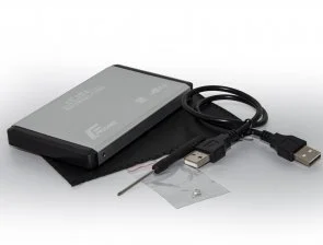 Фото: Кишеня зовнішня Frime HDD/SSD USB2.0 Silver (FHE21.25U20) № 2 | KTC