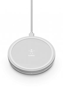 Зарядний пристрій Belkin Qi Wireless Charging Pad 10W White (F7U088BTWHT)