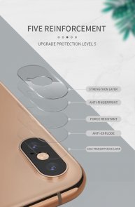 Захисне скло для камери Blueo iPhone Xs/Xs Max - Clear