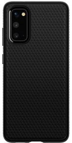 Чохол-накладка Spigen для Samsung Galaxy S20 - Liquid Air Matte Black