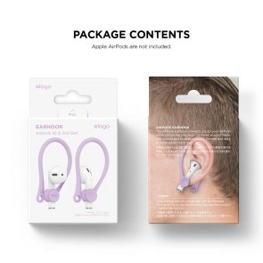 Тримач Elago Earhook for Apple Airpods Lavender (EAP-HOOKS-LV)