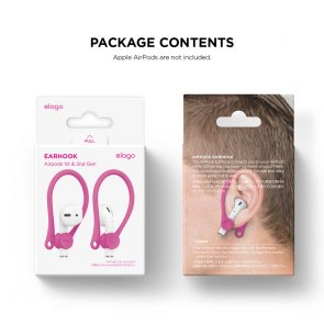 Тримач Elago Earhook for Apple Airpods Hot Pink (EAP-HOOKS-HPK)