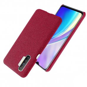 Чохол for Realme TX / X2 - Textile cover Red (661907)