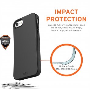 Чохол-накладка Urban Armor Gear для Apple iPhone SE/8/7 - Outback Black