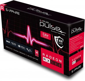 Відеокарта Sapphire RX 580 Pulse OC Lite (11265-67-20G)