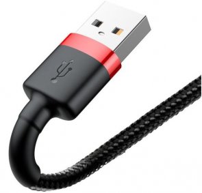 Кабель Baseus Cafule AM / Micro USB 0.5m Black-Red