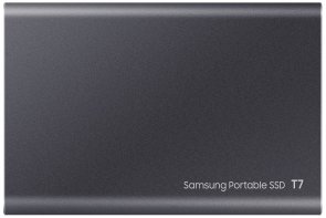 Зовнішній твердотільний накопичувач Samsung T7 500GB Titan Gray (MU-PC500T/WW)