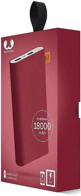 Фото: Батарея універсальна Fresh 'N Rebel V2 18000mAh Ruby (2PB5500RU) № 4 | KTC