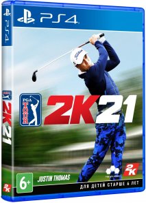 Гра PGA Tour 2K21 [PS4, English version] Blu-ray диск