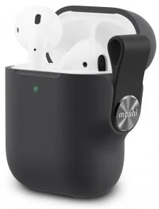 Фото: Чохол для Airpods Moshi - Pebbo Case Shadow Black (99MO123031) № 2 | KTC