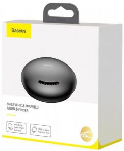 Автомобільний освіжувач повітря Baseus Smile vehicle-mounted aroma diffuser Black (SUXUN-WX01)