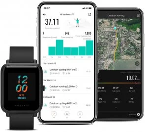 Фото: Смарт годинник Amazfit Bip S Carbon Black № 4 | KTC