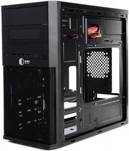 Фото: Корпус QUBE QB07M 400W Black (QB07M_MN4U3) № 2 | KTC