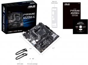 Фото: Материнська плата ASUS PRIME A520M-K № 4 | KTC