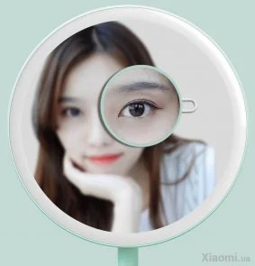 Фото: Дзеркало для макіяжу із LED підсвіткою Xiaomi DOCO Daylight Mirror White (HZJ001) № 3 | KTC