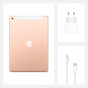 Планшет Apple iPad 2020 32GB 4G Gold (MYMK2)