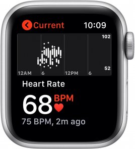 Смарт годинник Apple Watch Series SE GPS 40mm Silver Aluminium Case with White Sport Band (MYDM2)