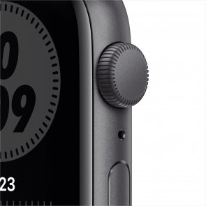 Смарт годинник Apple Watch Nike Series SE GPS 44mm Space Gray Aluminium Case with Anthracite/Black (MYYK2)