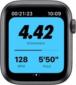 Смарт годинник Apple Watch Nike Series 6 GPS 44mm Space Gray Aluminium Case with Anthracite/Black N (MG173)