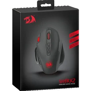 Фото: Миша Redragon Shark 2 Black/Red (77415) № 7 | KTC