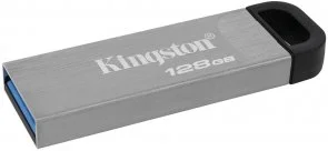 Фото: Флешка USB Kingston DT Kyson 128GB Silver/Black (DTKN/128GB) № 2 | KTC