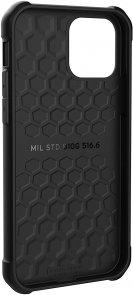 Чохол-накладка Urban Armor Gear для Apple iPhone 12/12 Pro - Metropolis LT Leather Black