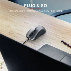 Фото: Миша Trust Carve USB Mouse Black (23733) № 7 | KTC