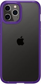 Чохол Spigen for iPhone 12 Pro Max - Crystal Hybrid Hydrangea Purple (ACS01478)